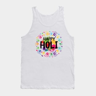 Happy Holi Hindu Festival Tank Top